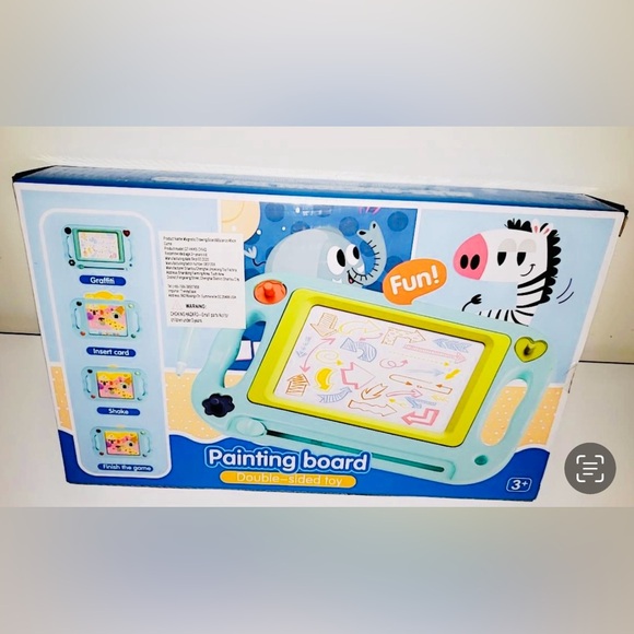 2 Side Magnetic Erasable Doodle Writing Pad | NIB - Picture 7 of 11